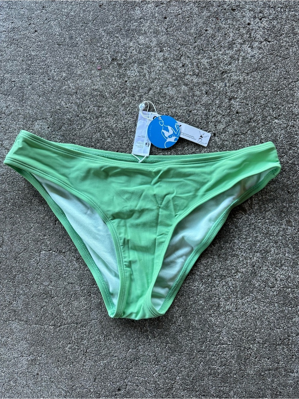 Cupshe Mint Green Bikini Bottom